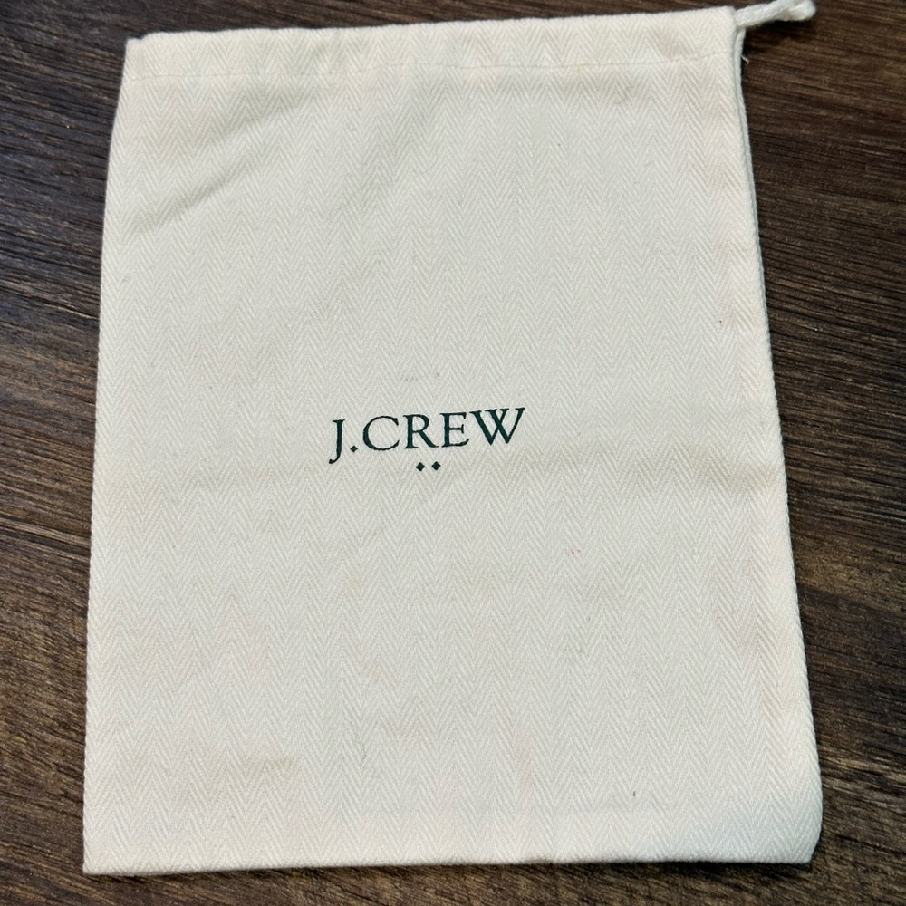 J.Crew Ivory Drawstring Dustbag